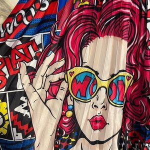 Eye catching Pop Art cartoon dress